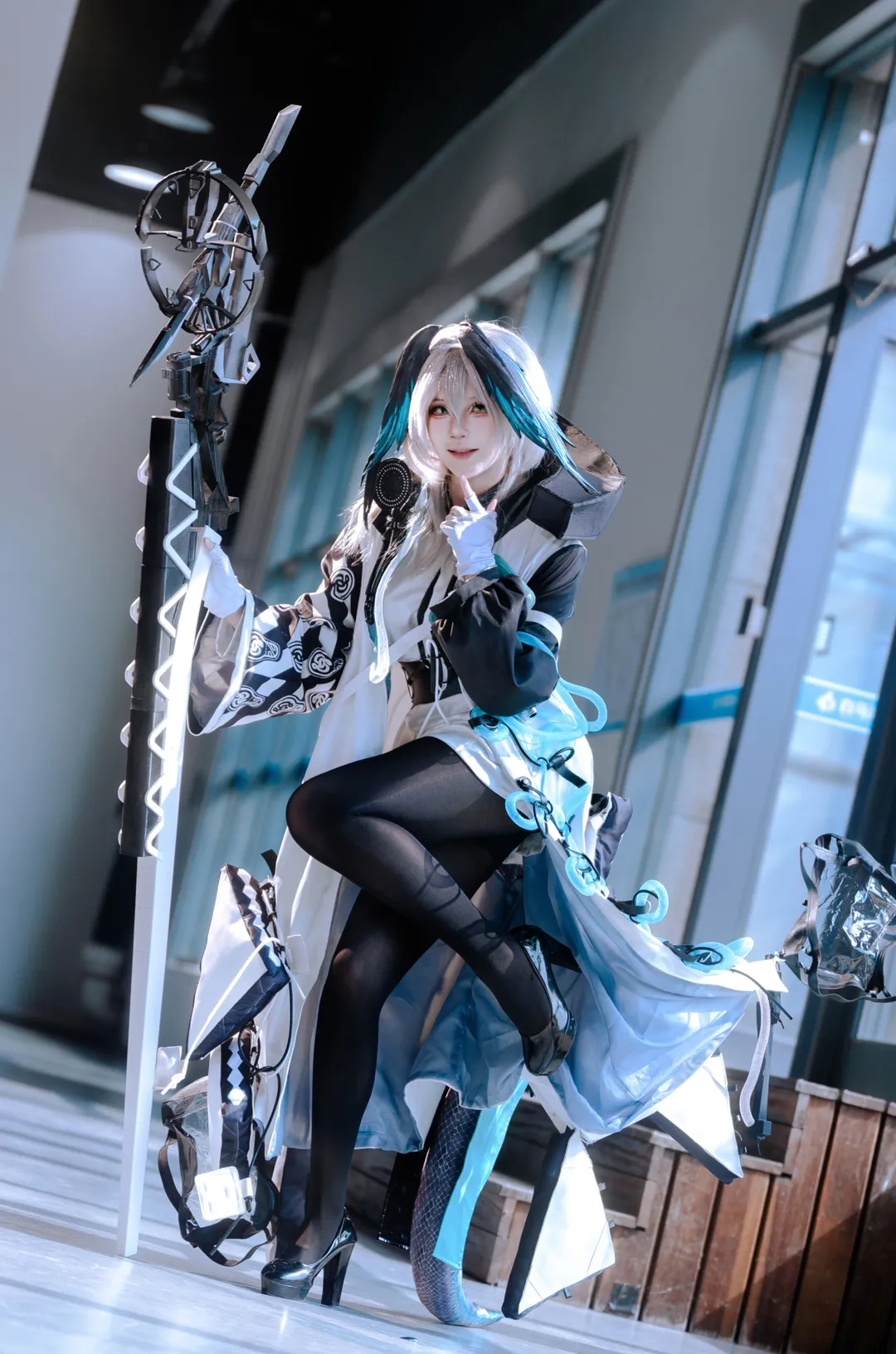 二次元摄影, 明日方舟, cosplay场照, 霍尔海雅cos, 杭州国漫 - 第1张