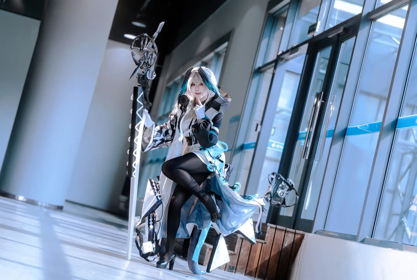 二次元摄影, 明日方舟, cosplay场照, 霍尔海雅cos, 杭州国漫 - 第2张
