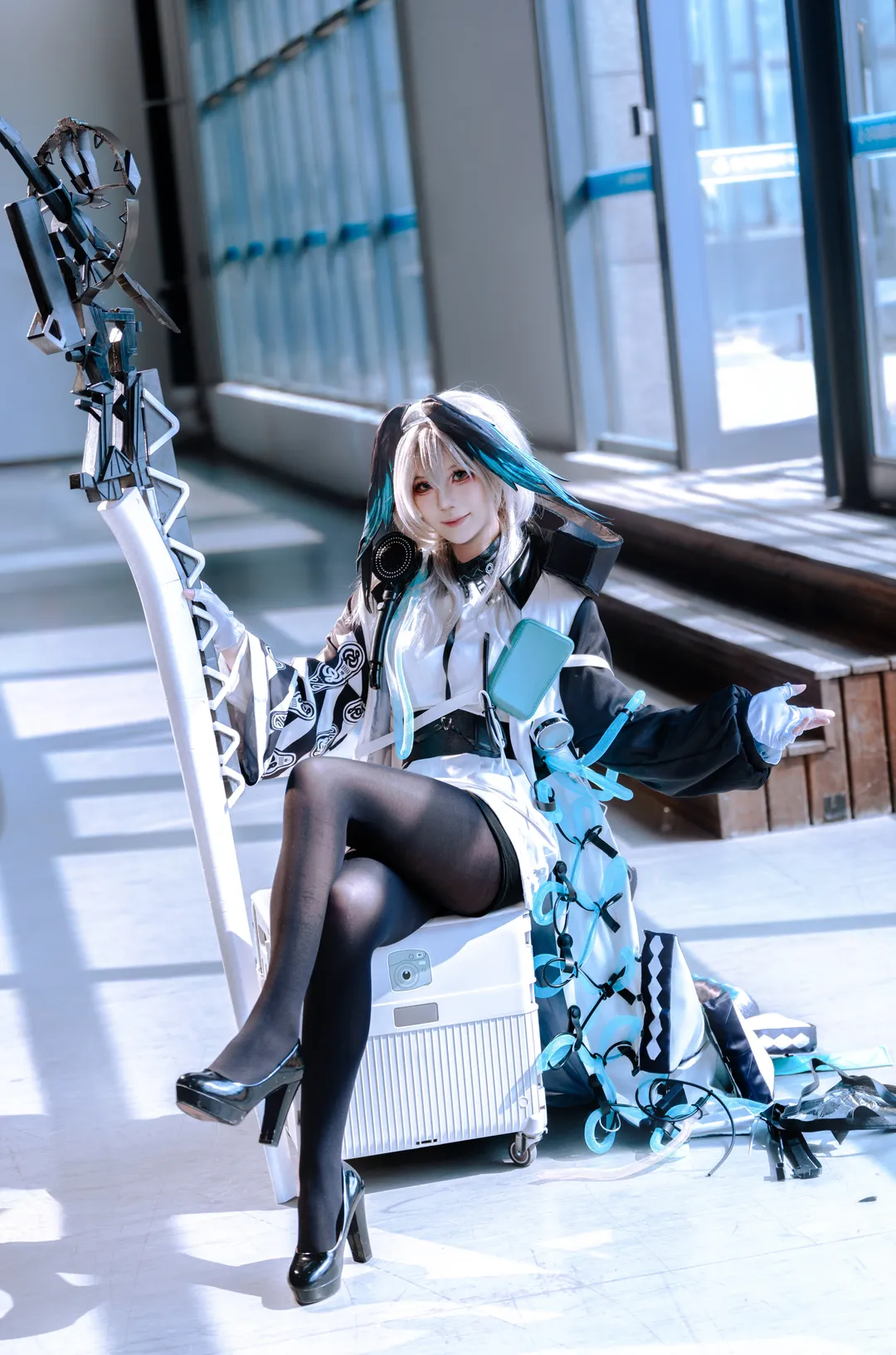 二次元摄影, 明日方舟, cosplay场照, 霍尔海雅cos, 杭州国漫 - 第3张