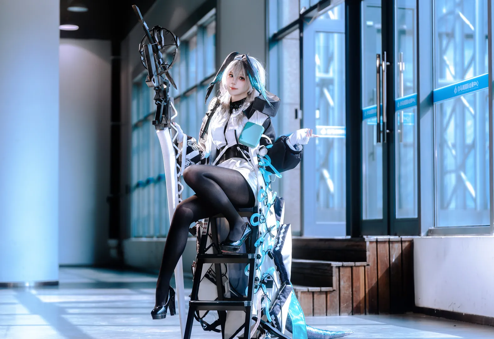 二次元摄影, 明日方舟, cosplay场照, 霍尔海雅cos, 杭州国漫 - 第4张