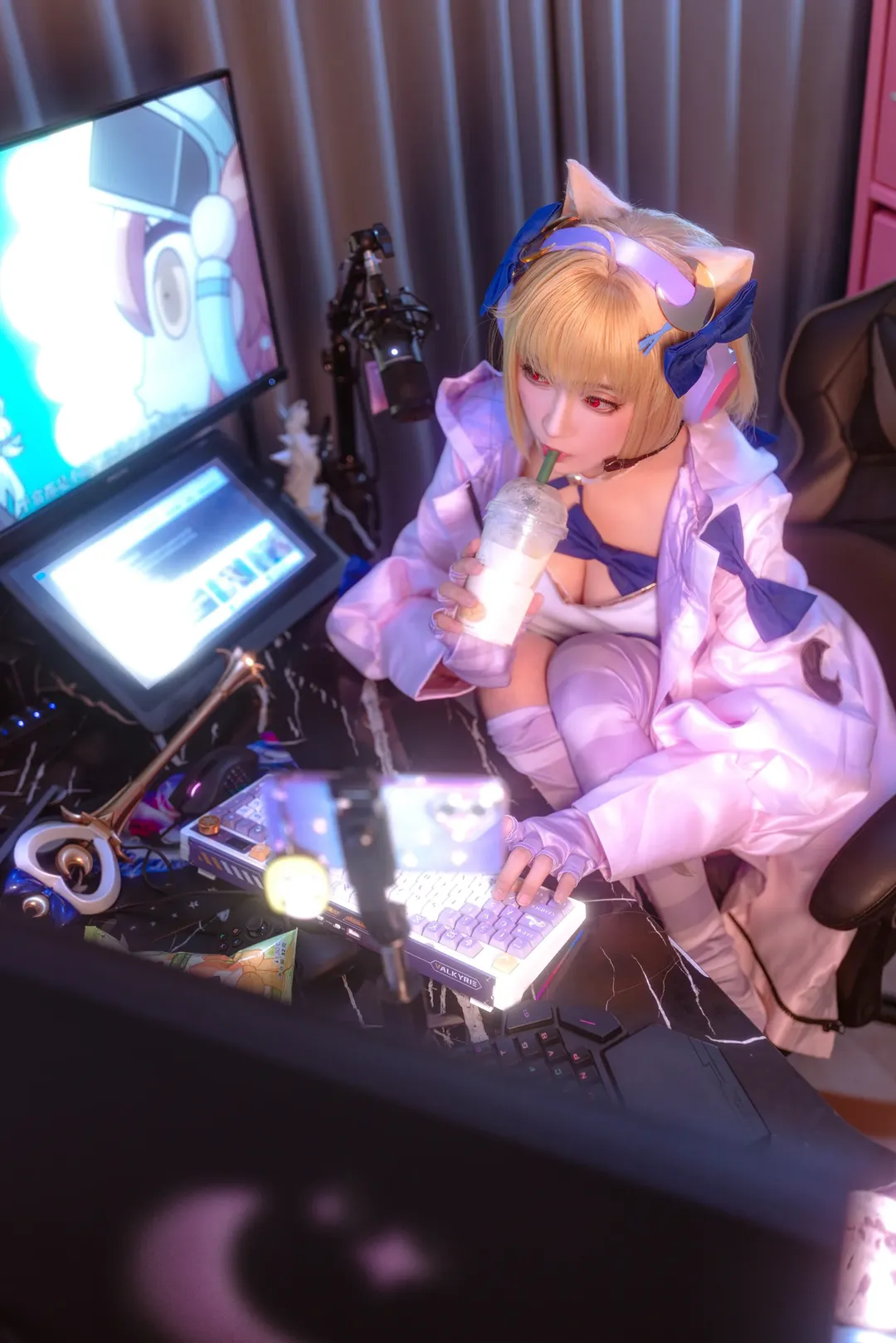 ロールプレイ, 二次元撮影, アークナイツ, コスプレ撮影, アルトリア コスプレ - 10枚目