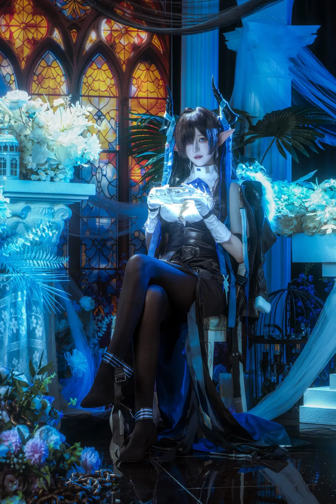 ロールプレイ, 二次元撮影, アークナイツ, コスプレ撮影, アルトリア コスプレ - 2枚目