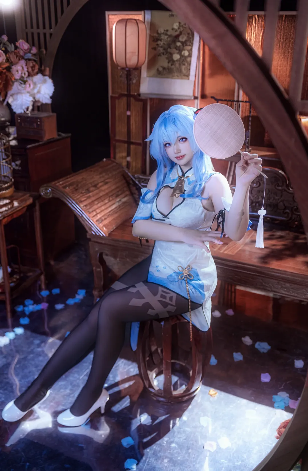 Cosplay, 原神, 甘雨cos, 旗袍, 璃月 - 第2张