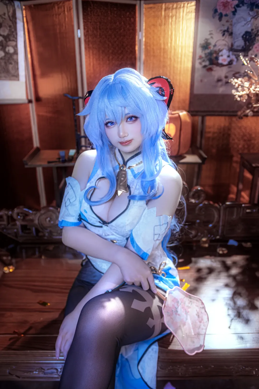 Cosplay, 原神, 甘雨cos, 旗袍, 璃月 - 第3张