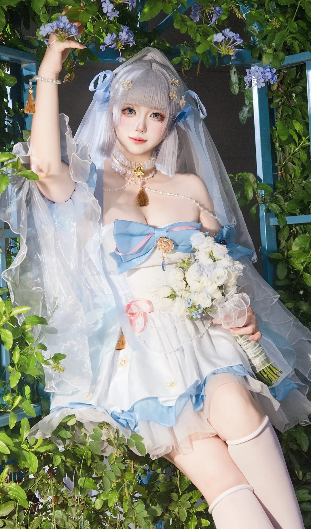 ロールプレイ, 原神, 二次元コスプレ, 神里綾華 コスプレ, ウェディングフォト