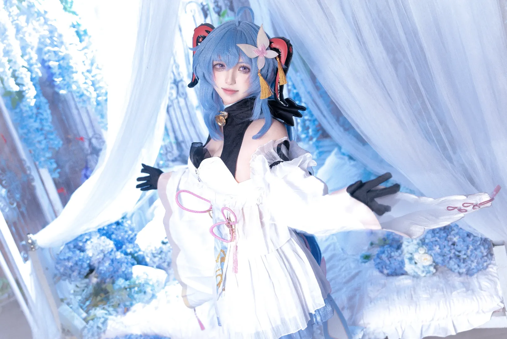 二次元, 原神, 甘雨cos, cosplay摄影, 小魔女