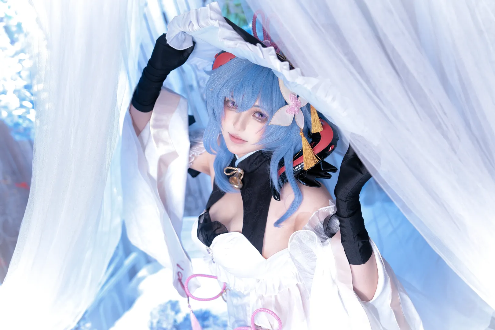 二次元, 原神, 甘雨cos, cosplay摄影, 小魔女 - 第3张