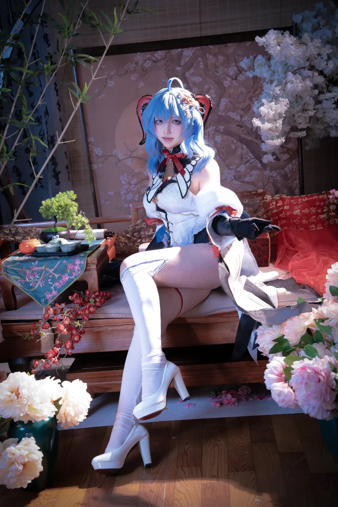 原神, 甘雨cos, 古风摄影, 二次元cosplay, 国风少女 - 第3张