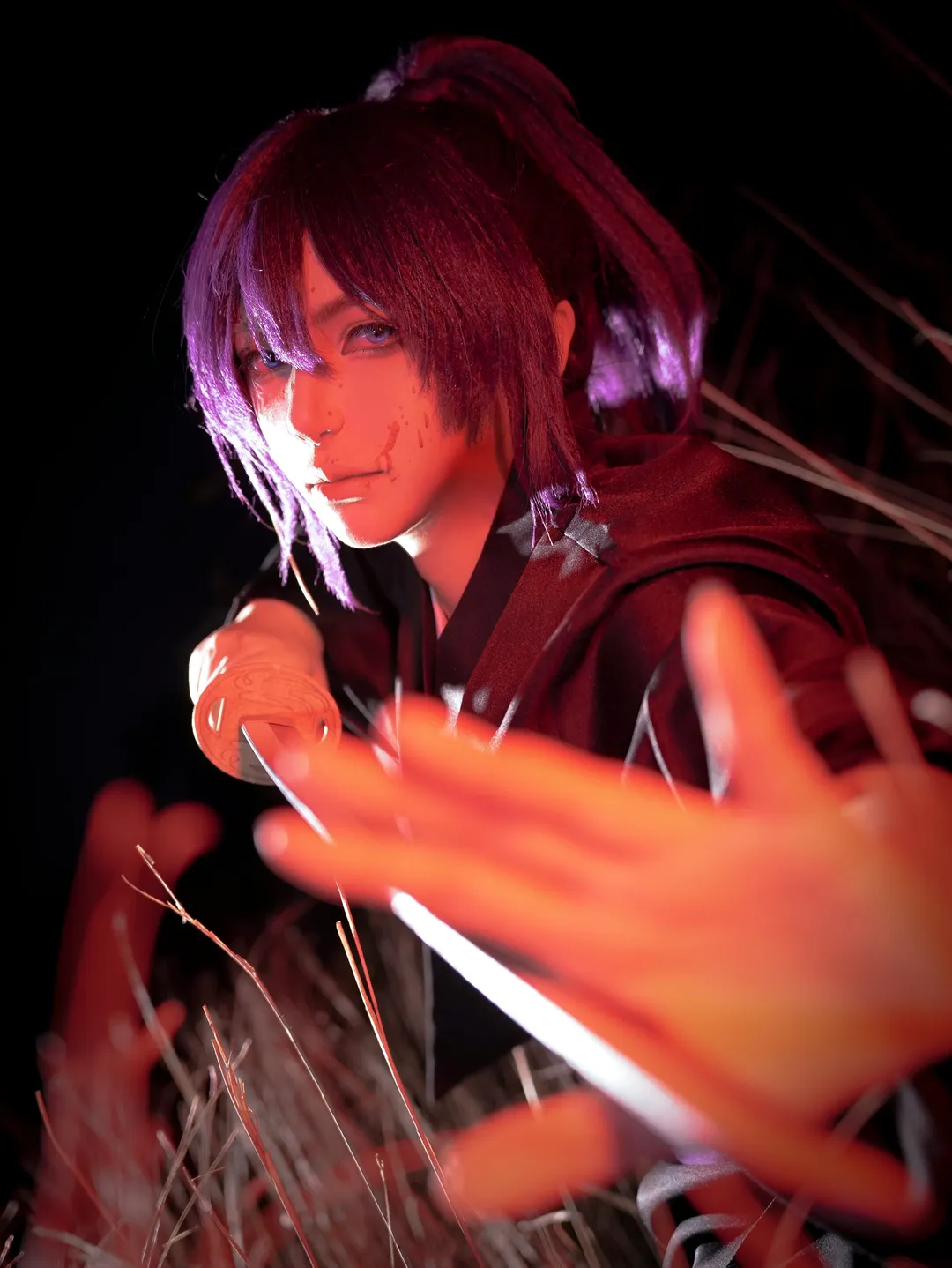 和风cosplay, 二次元角色还原, 夜斗cos, 野良神, 战损妆cos - 第1张