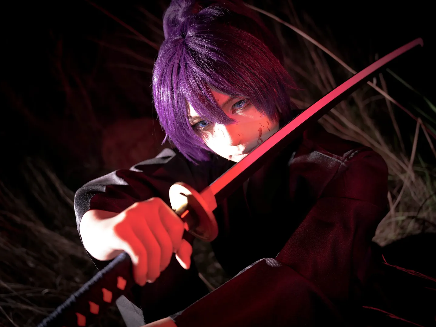 cosplay摄影, 夜斗cos, 野良神, 祸津神, 和风武士 - 第1张