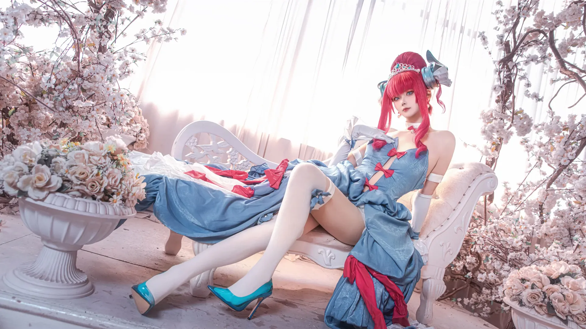 二次元撮影, Fate/Grand Order, FGOコスプレ, エリザベート・バートリー コスプレ, 竜娘コスプレ