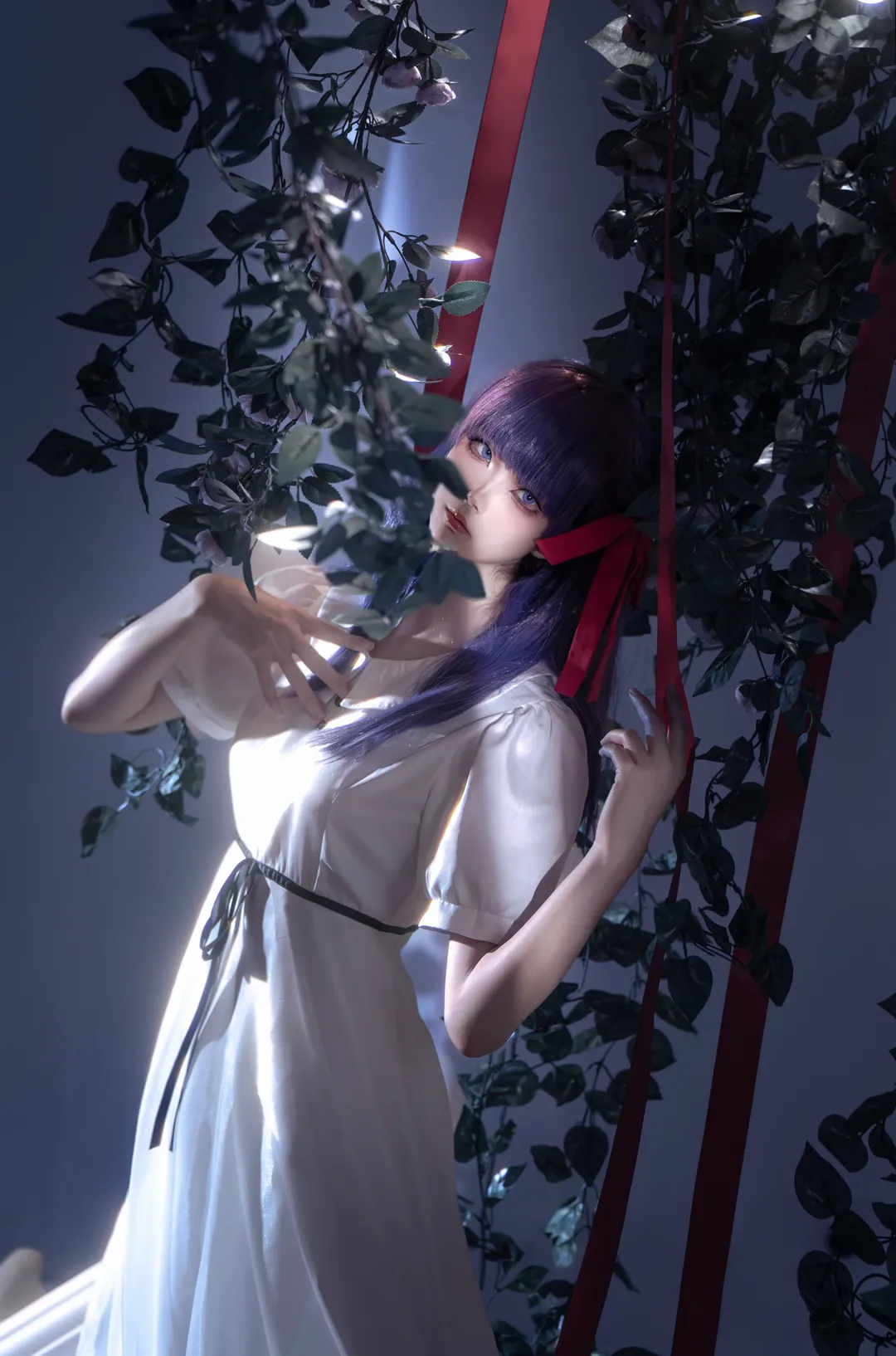 氛围感, cosplay, Fate系列, 间桐樱cos, 迷失之蝶
