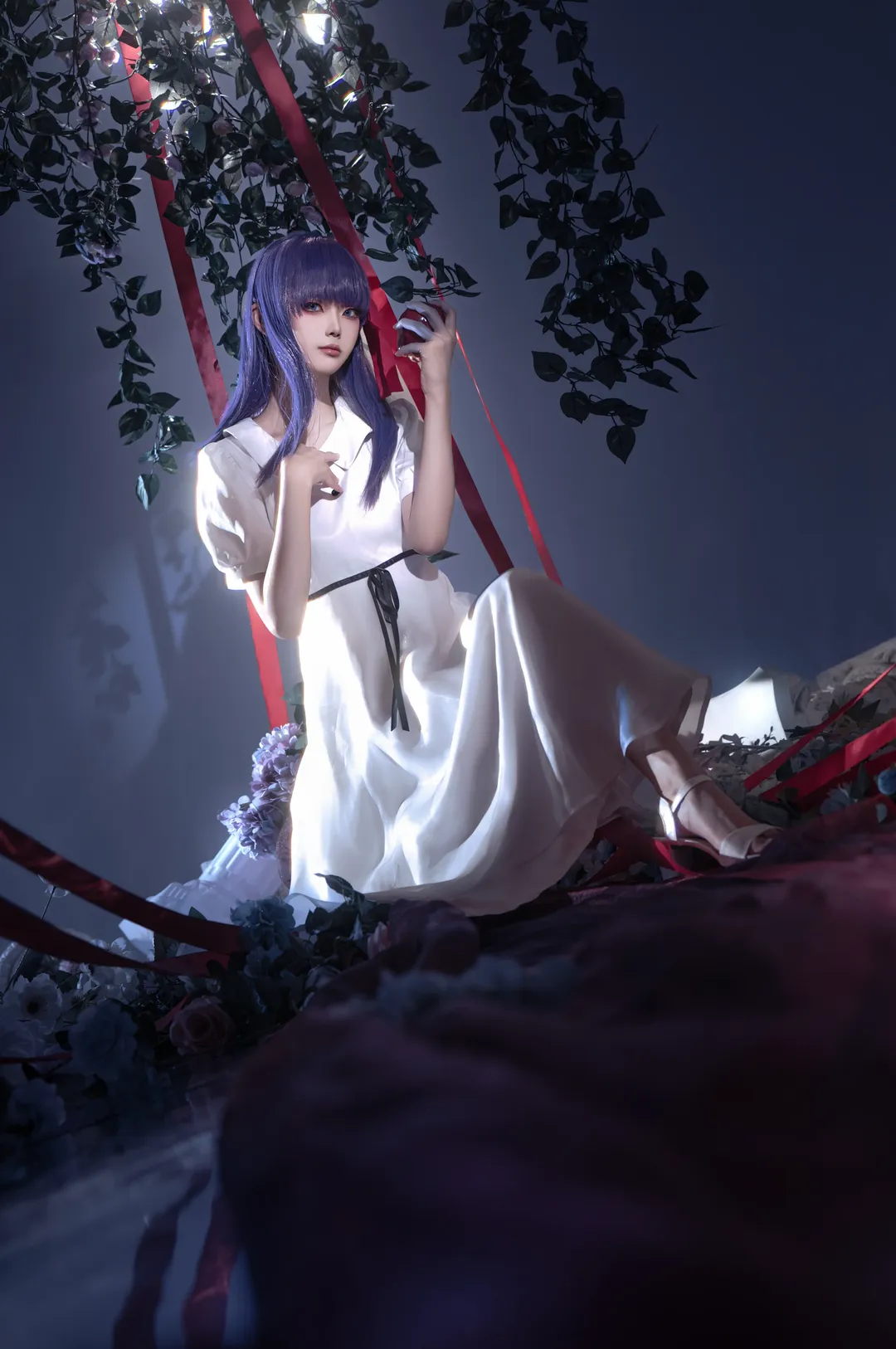 氛围感, cosplay, Fate系列, 间桐樱cos, 迷失之蝶 - 第4张