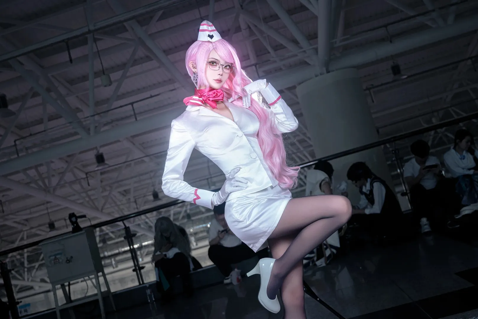 角色扮演, cosplay, FGO, 高扬斯卡娅cos, 空姐制服 - 第2张