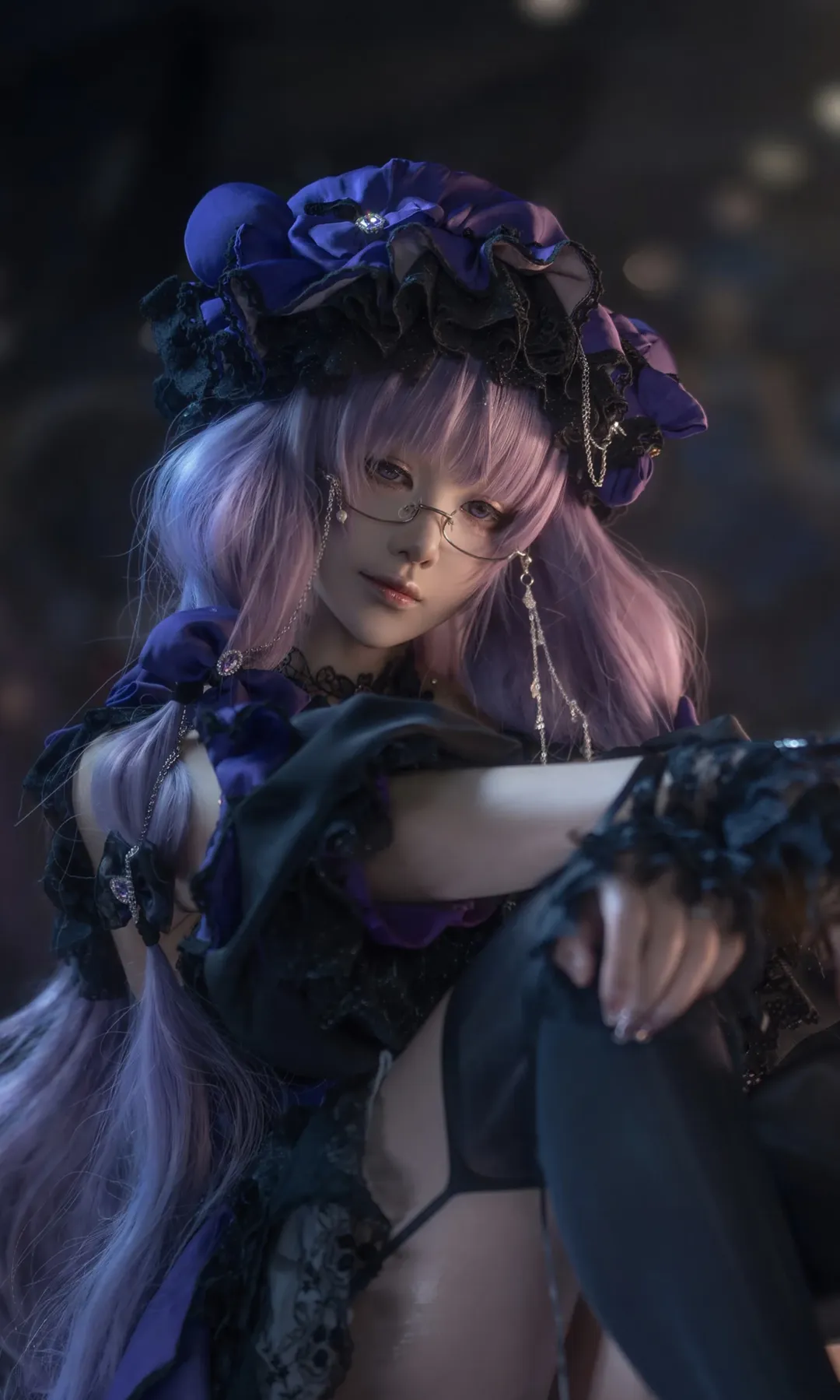 场照, 东方project, 漫展, 帕秋莉cos, 手搓c服 - 第2张