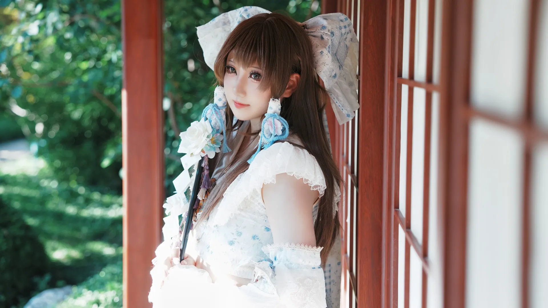 角色还原, 二次元摄影, 博丽灵梦cos, 东方project, 幻想乡 - 第2张