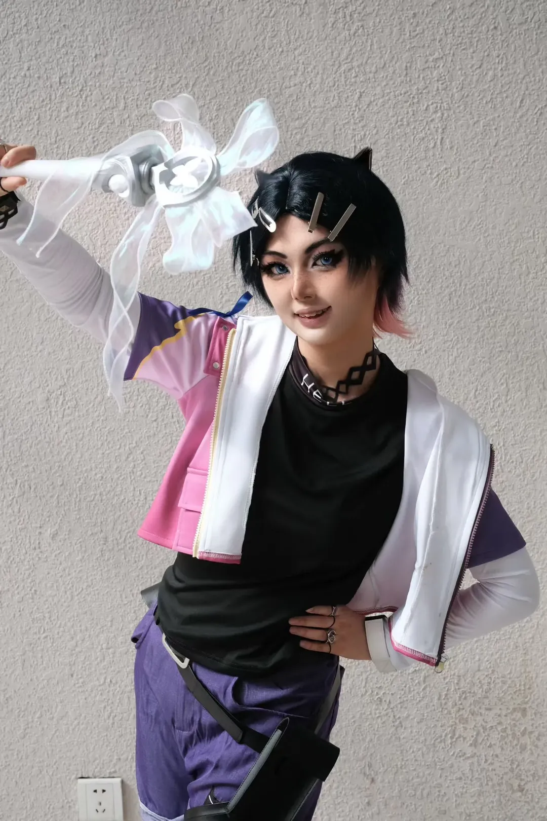 cosplay, 暮蝶cos, 无畏契约, 戶外拍攝, 遊戲角色