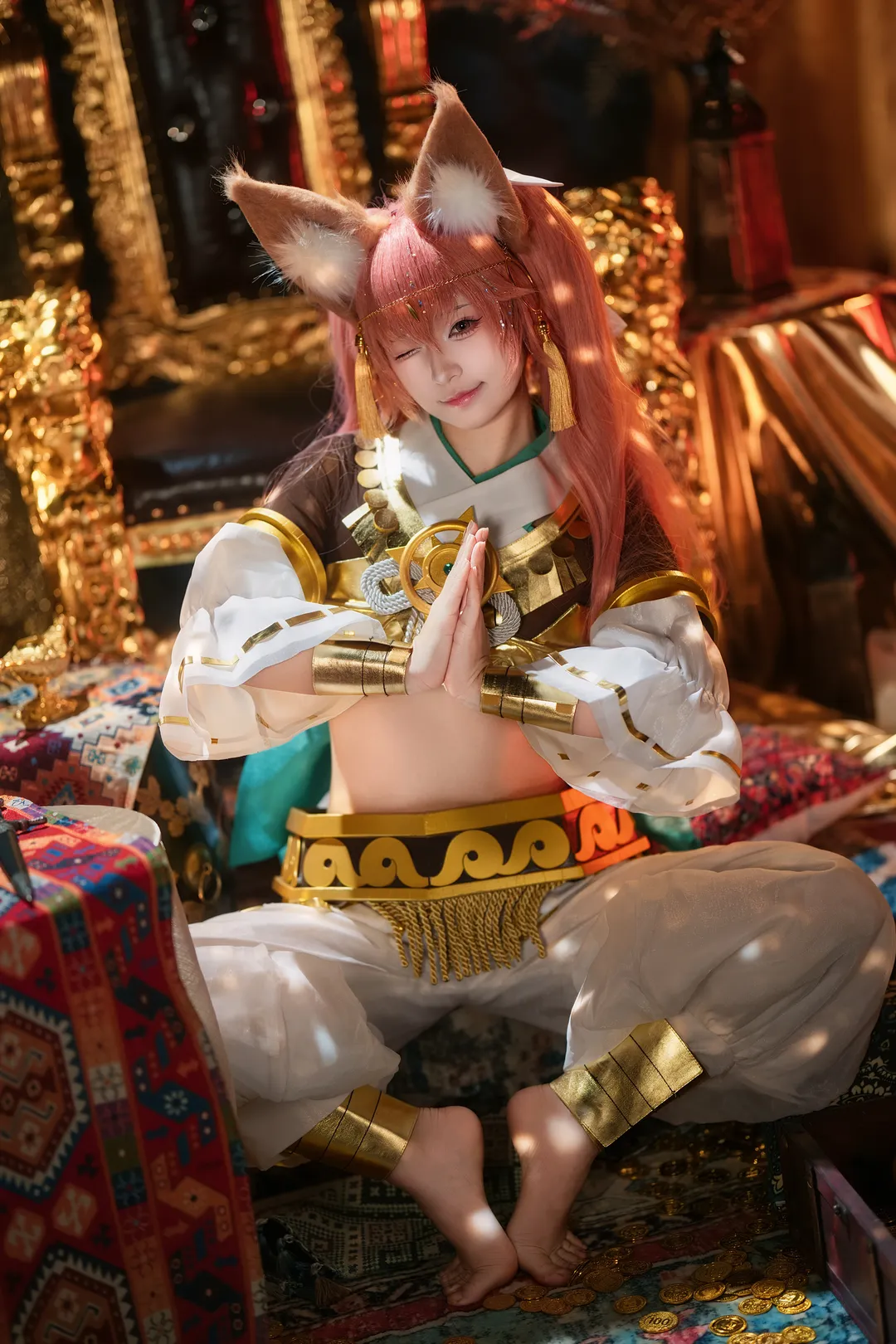 氛围感, 富士直出, 二次元cosplay, 复古风, 狐狸造型 - 第3张