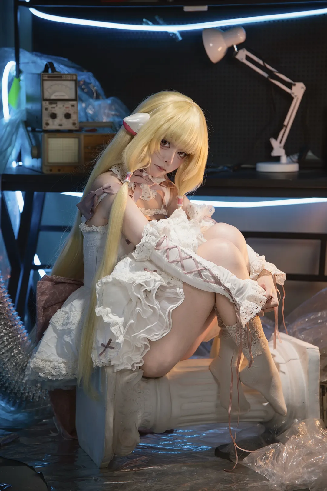 氛围感, cosplay, 赛博朋克, 小叽cos, 人形电脑天使心 - 第2张
