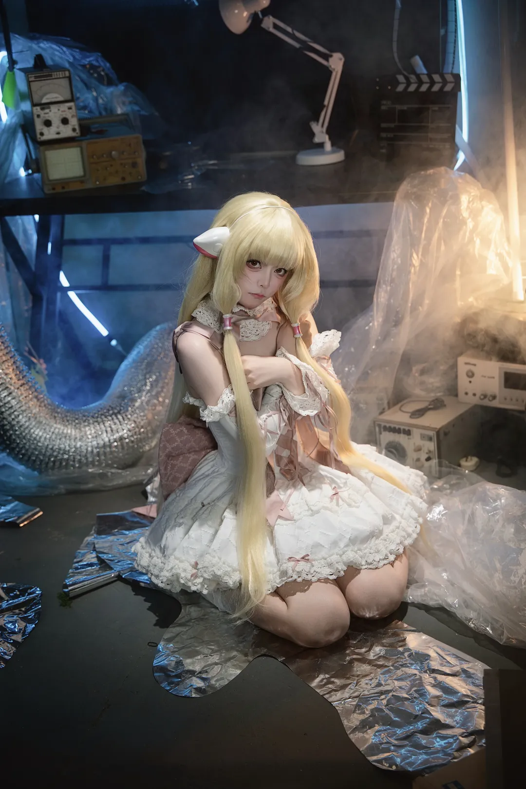 氛围感, cosplay, 赛博朋克, 小叽cos, 人形电脑天使心 - 第5张
