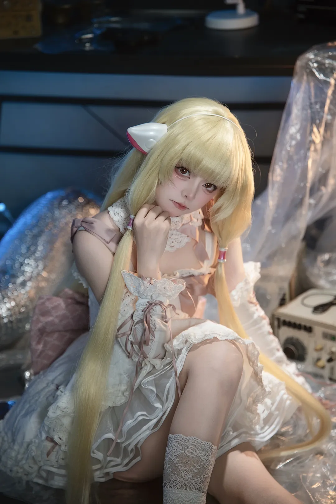 氛围感, cosplay, 赛博朋克, 小叽cos, 人形电脑天使心 - 第6张