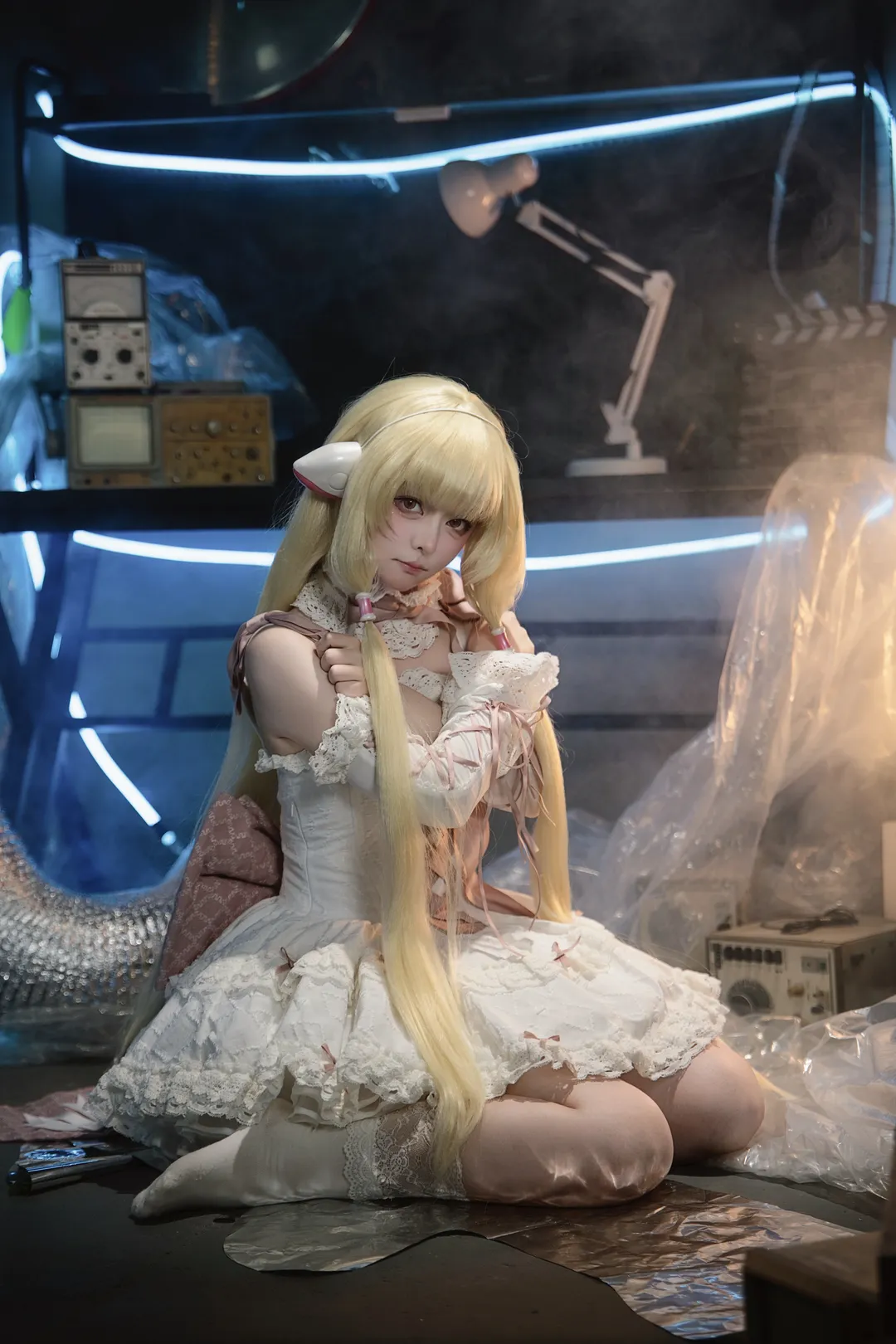 氛围感, cosplay, 赛博朋克, 小叽cos, 人形电脑天使心 - 第9张