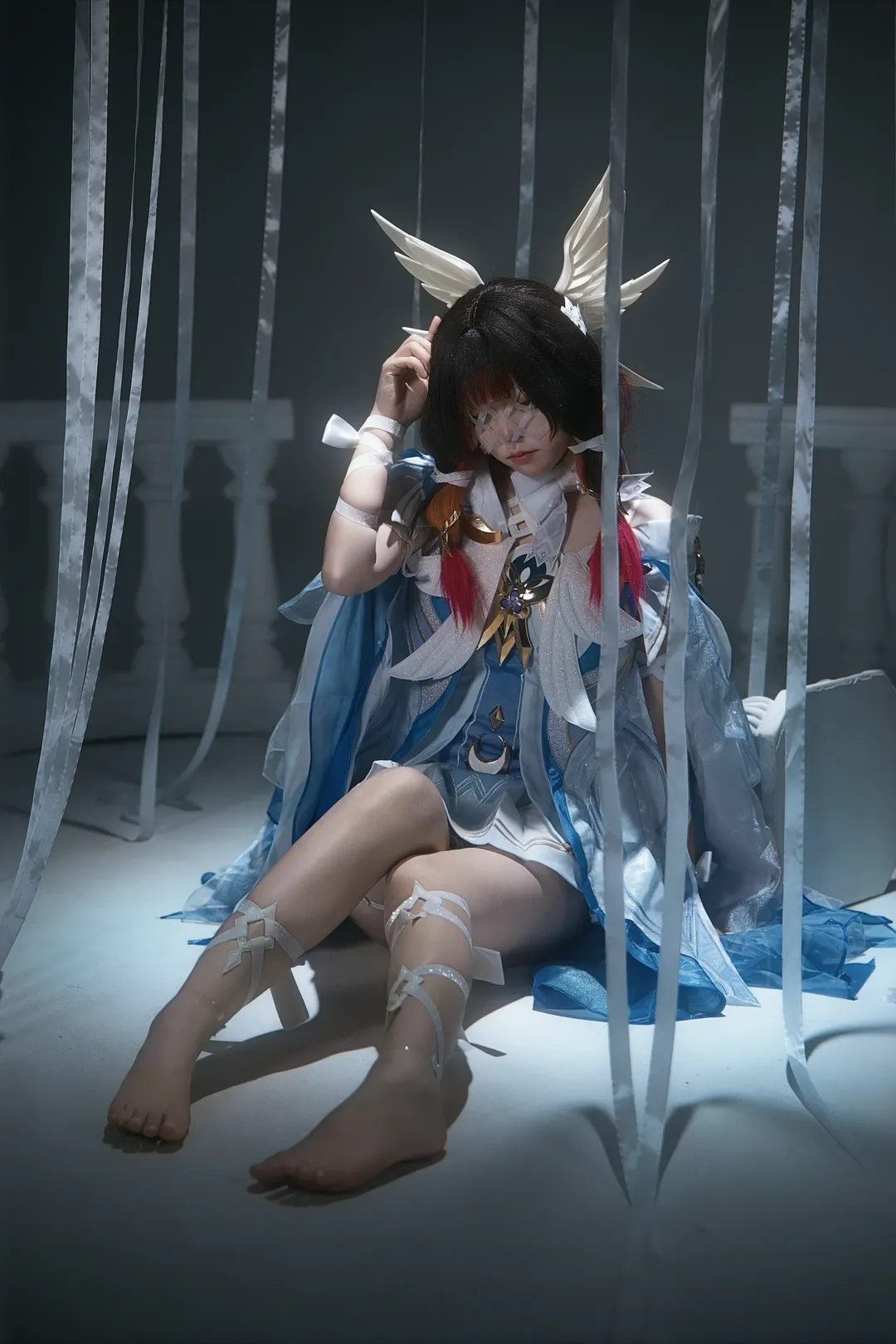 原神, 哥伦比娅cos, 二次元少女, cosplay摄影, 氛围感cos - 第1张