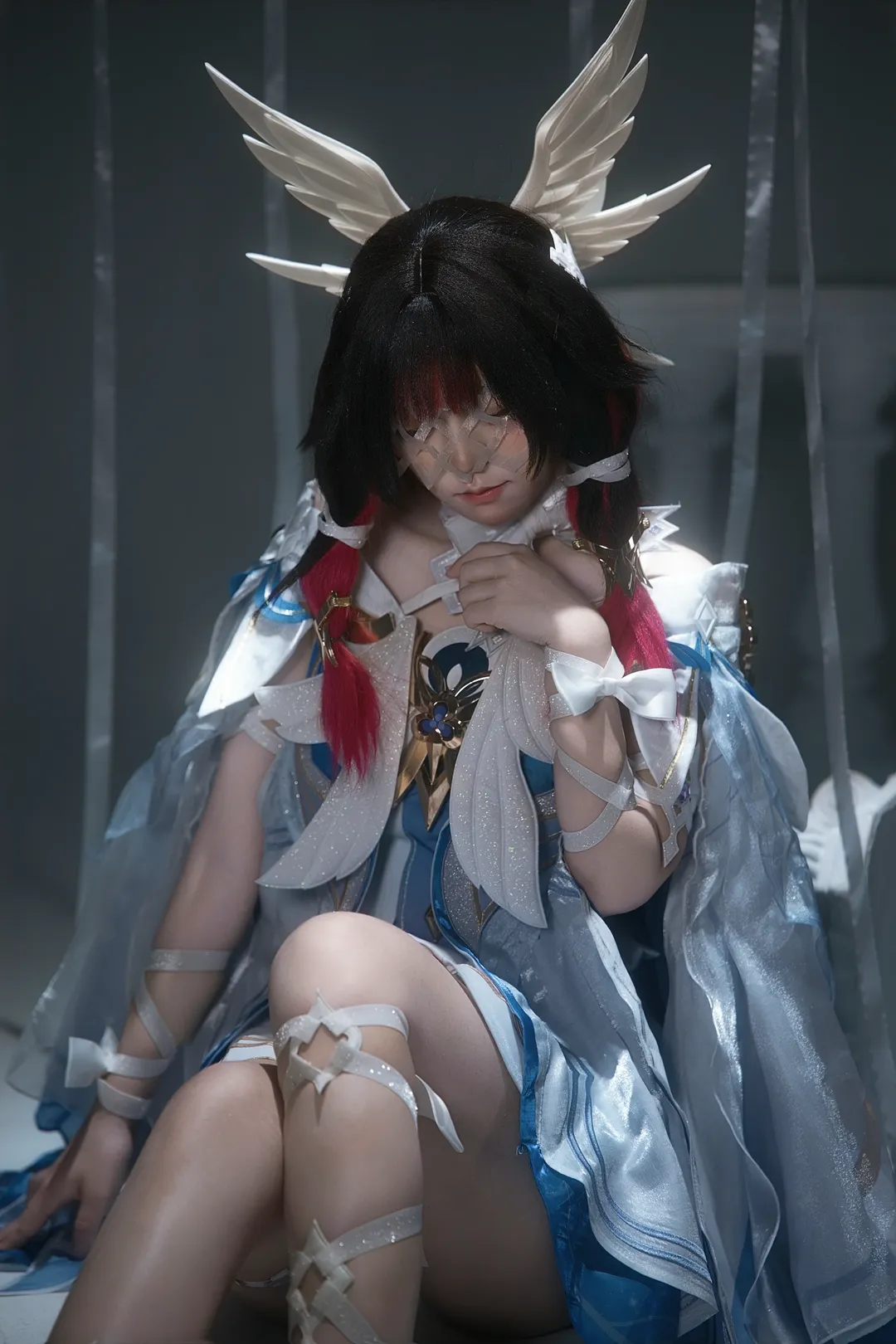 原神, 哥伦比娅cos, 二次元少女, cosplay摄影, 氛围感cos - 第3张