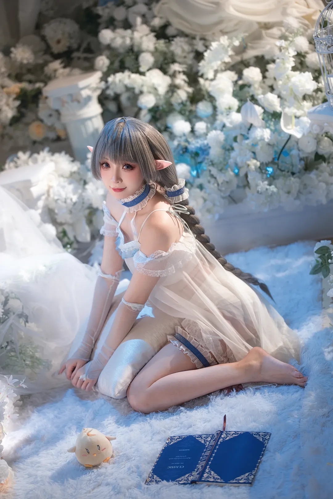二次元摄影, 碧蓝航线, 埃佛森cos, 甜妹cos, 埃佛森睡衣 - 第1张