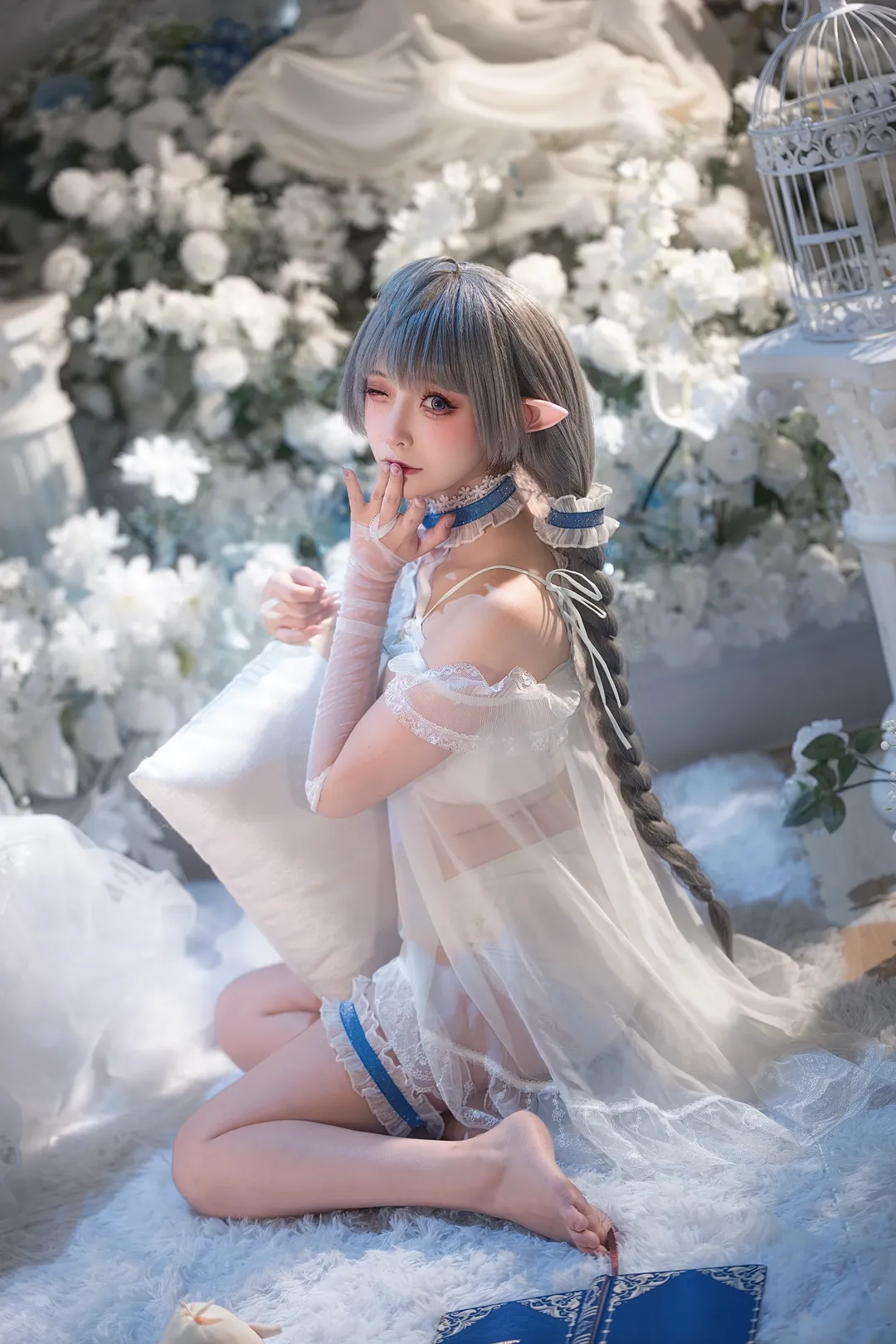 二次元摄影, 碧蓝航线, 埃佛森cos, 甜妹cos, 埃佛森睡衣