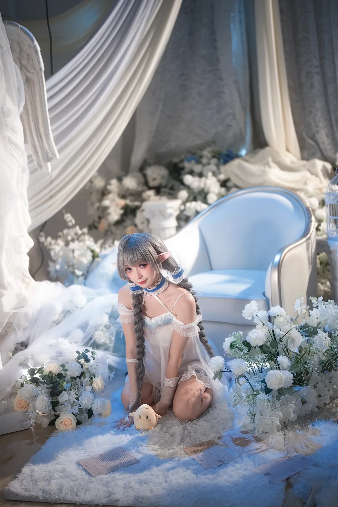 二次元摄影, 碧蓝航线, 埃佛森cos, 甜妹cos, 埃佛森睡衣 - 第5张