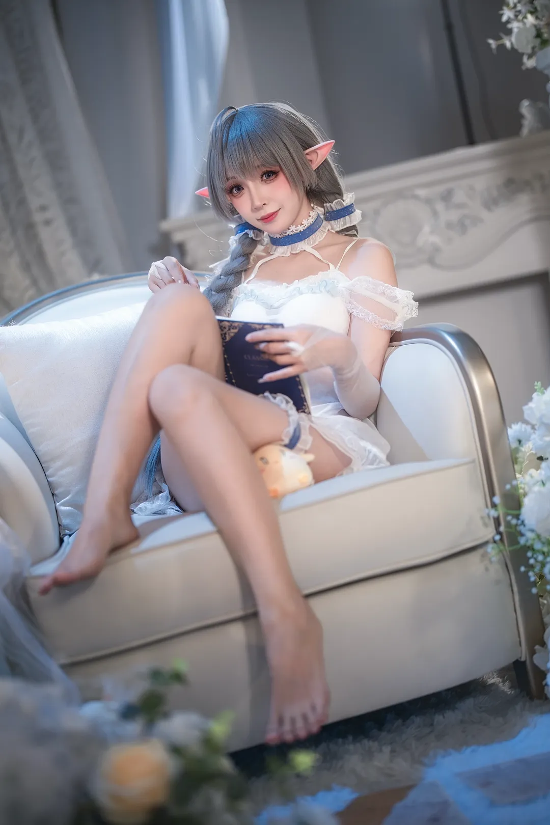唯美写真, 二次元, 氛围感, 甜妹cos, 睡衣cosplay - 第3张