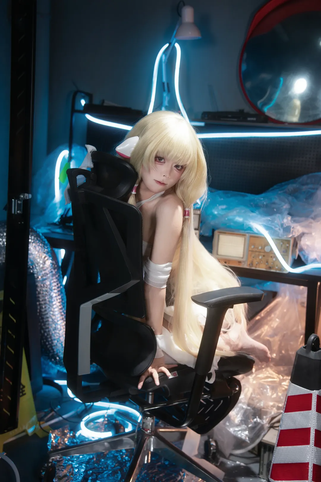 雰囲気のある写真, 二次元コスプレ, ちぃコスプレ, ちょびっツ, 包帯スタイル - 1枚目