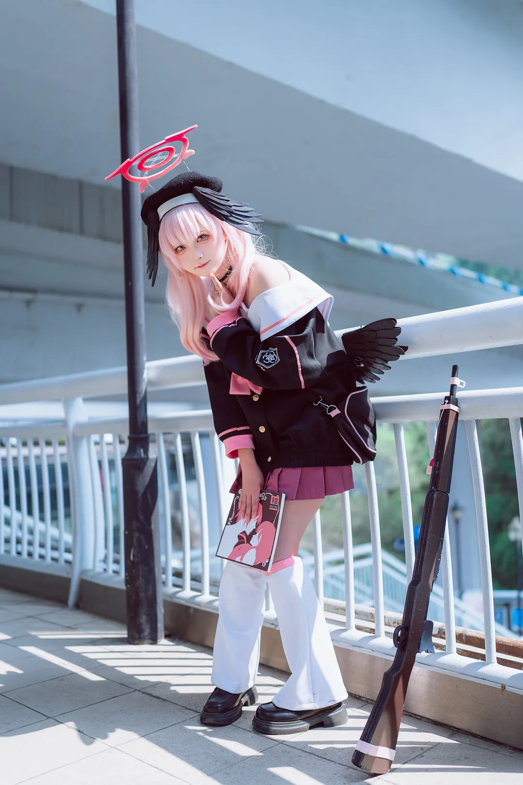 cosplay, 蔚蓝档案, 户外摄影, 下江小春cos, Coser - 第1张