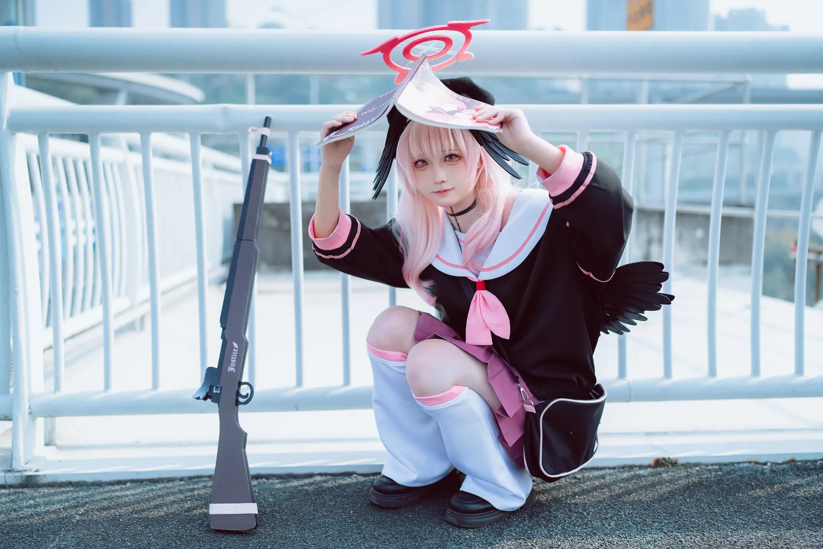 cosplay, 蔚蓝档案, 户外摄影, 下江小春cos, Coser - 第10张