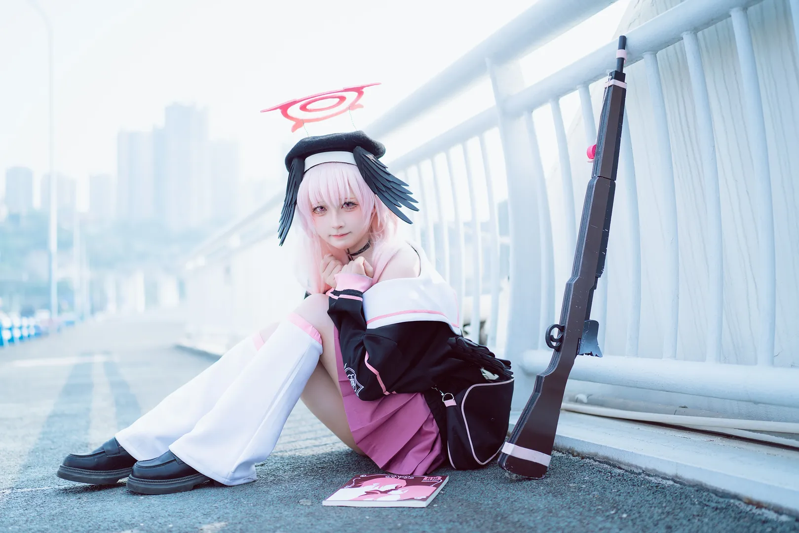 cosplay, 蔚蓝档案, 户外摄影, 下江小春cos, Coser - 第11张