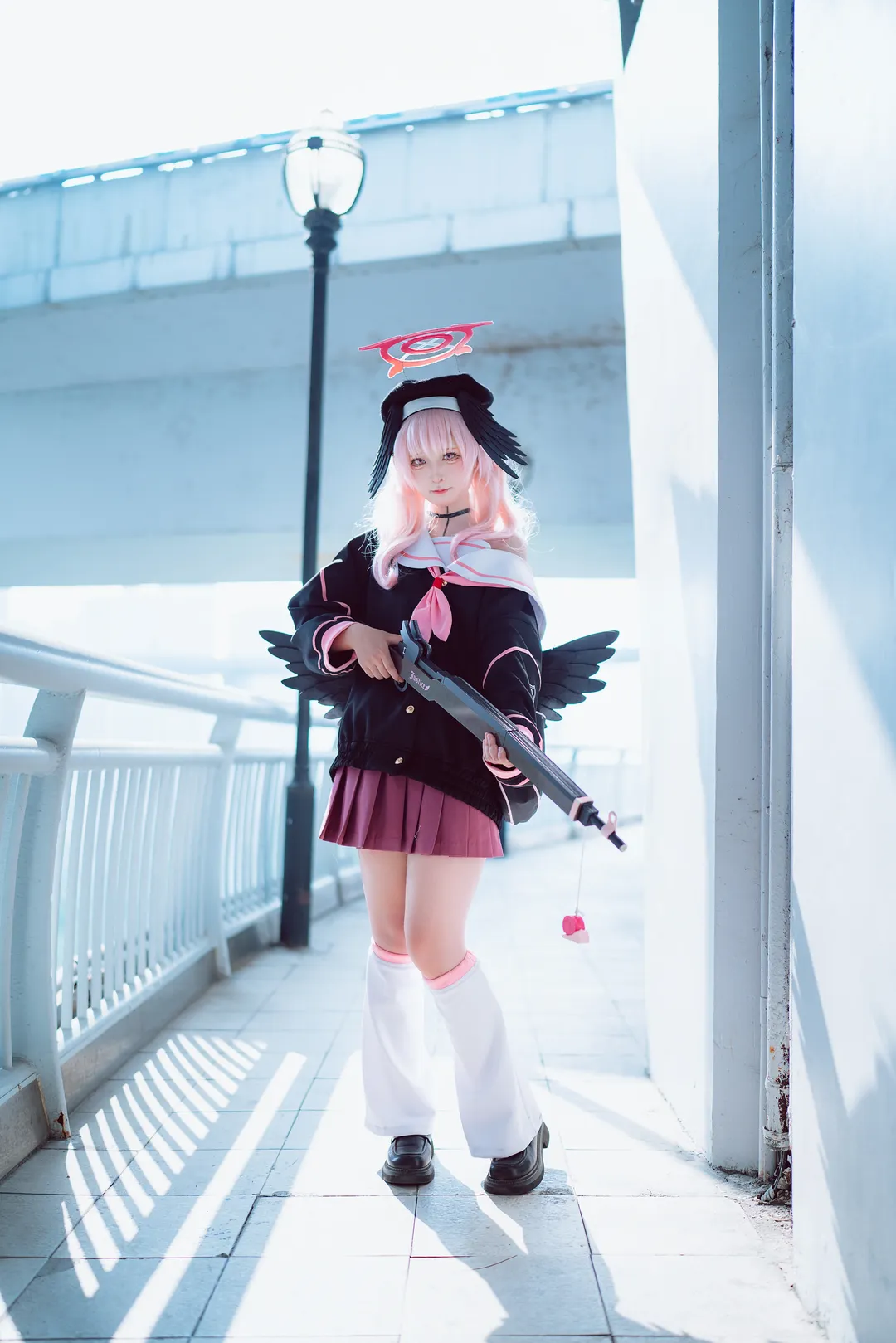 cosplay, 蔚蓝档案, 户外摄影, 下江小春cos, Coser - 第13张