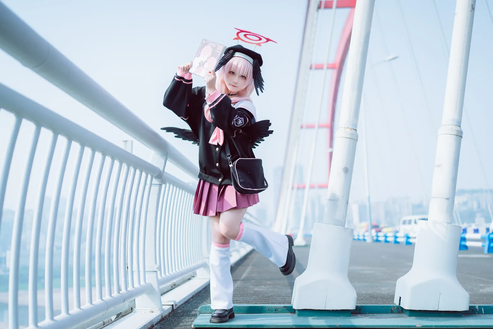 cosplay, 蔚蓝档案, 户外摄影, 下江小春cos, Coser - 第5张