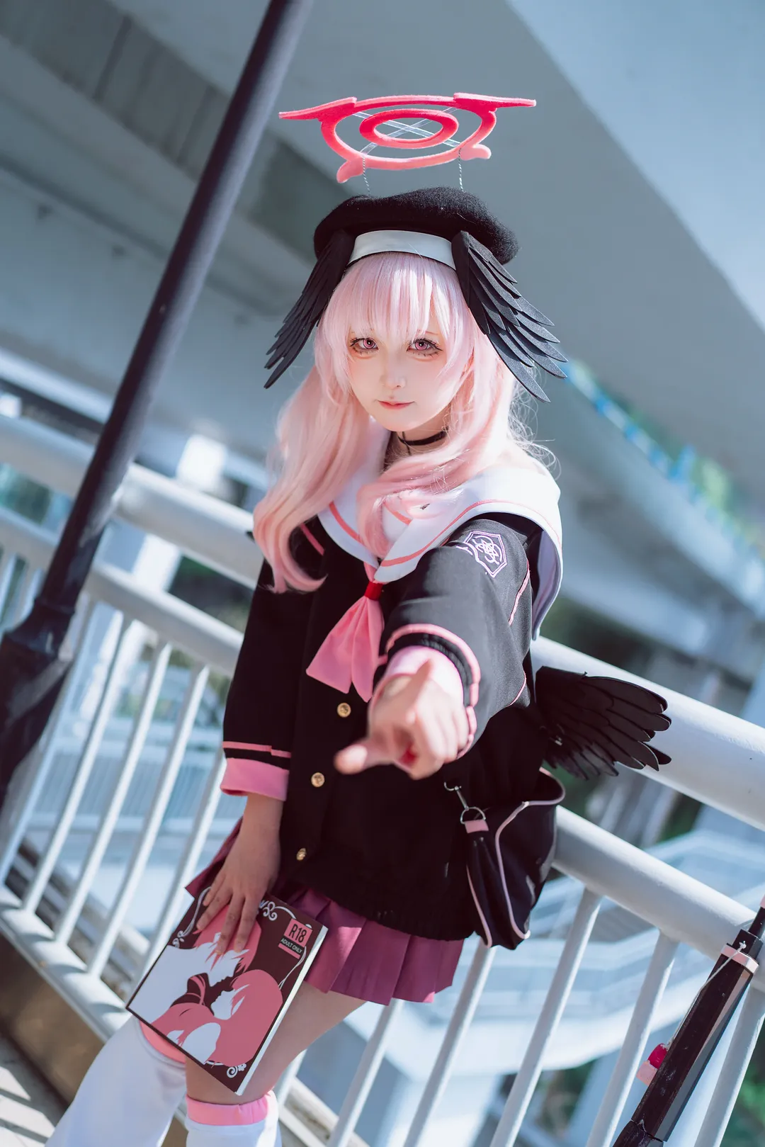 cosplay, 蔚蓝档案, 户外摄影, 下江小春cos, Coser - 第7张
