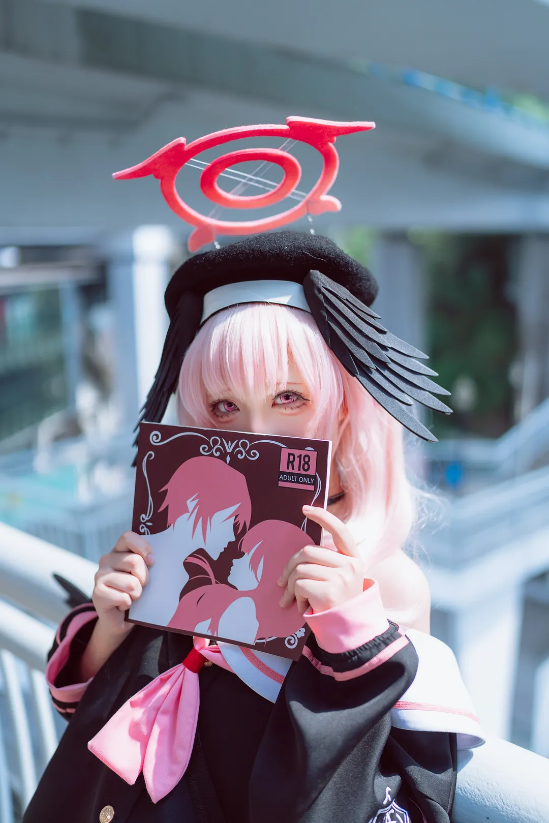 cosplay, 蔚蓝档案, 户外摄影, 下江小春cos, Coser - 第8张
