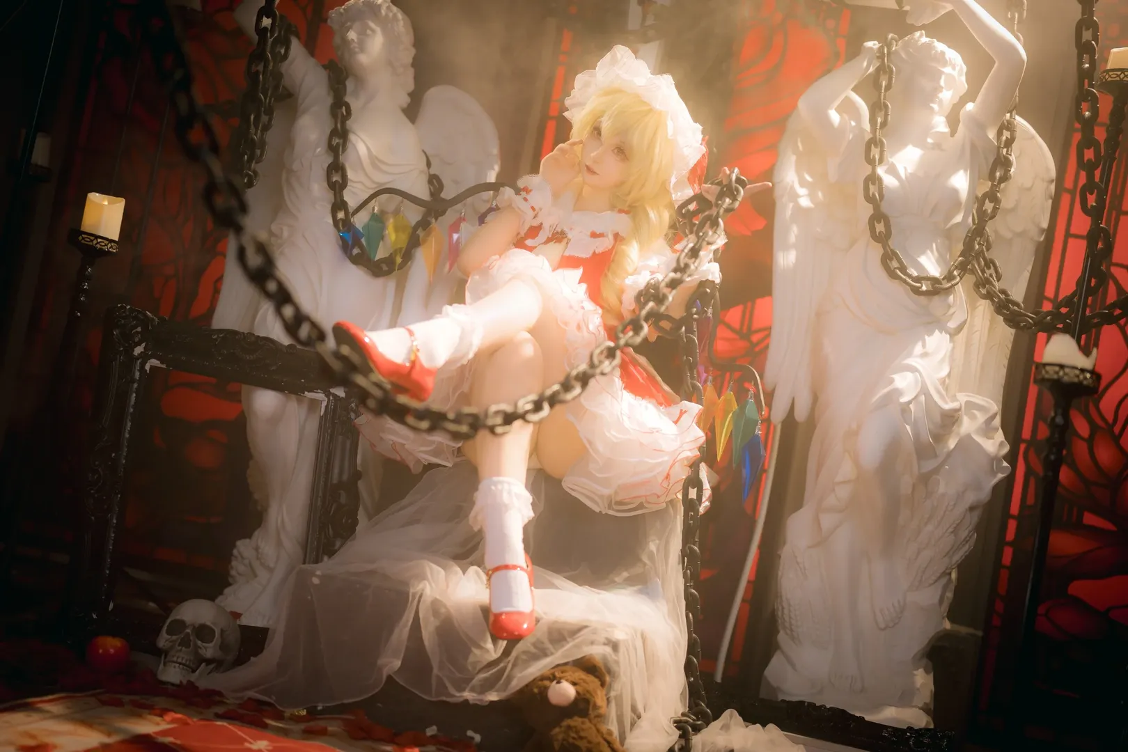 角色扮演, 东方project, 红魔馆, 漫展摄影, 芙兰朵露cos - 第3张