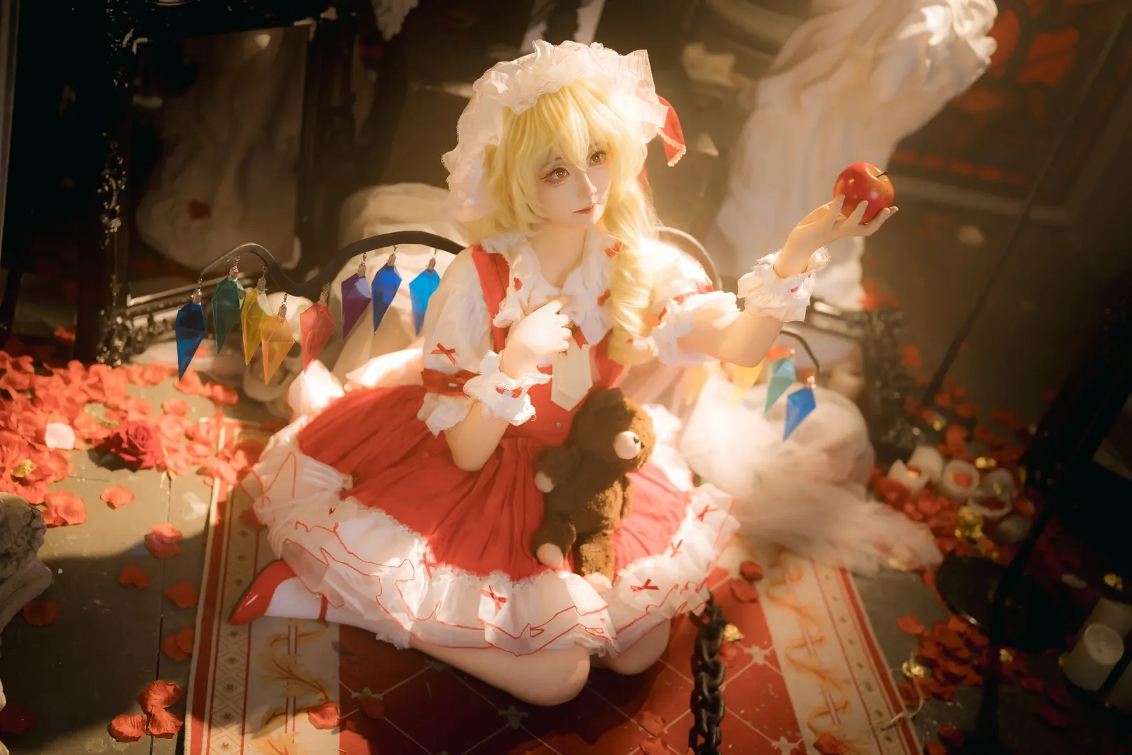 角色扮演, 东方project, 红魔馆, 漫展摄影, 芙兰朵露cos - 第8张