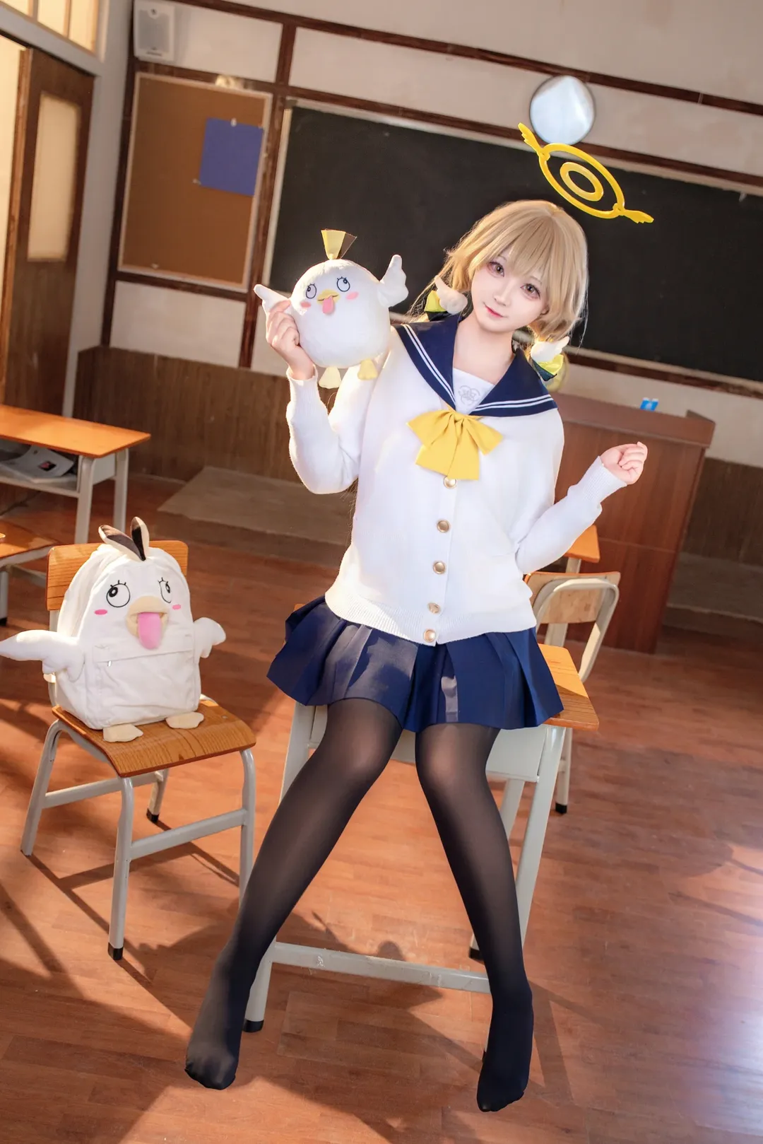 ロールプレイ, 二次元撮影, ブルーアーカイブ, ヒフミのコスプレ, ヒフミ