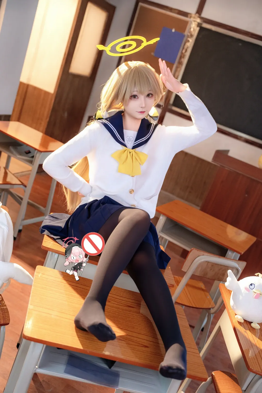 角色扮演, 二次元摄影, 蔚蓝档案, 日富美cos, 日富美 - 第3张