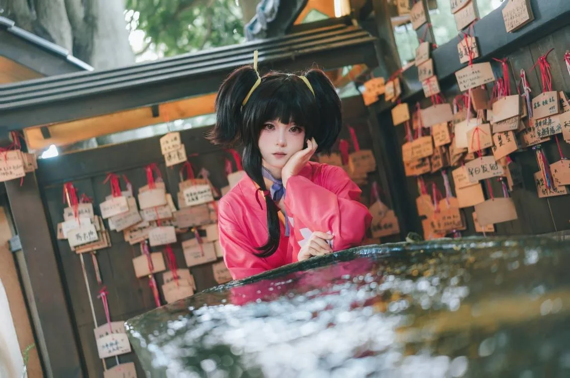 和风摄影, 二次元cosplay, 无名cos, 甲铁城的卡巴内瑞, 日式浴衣 - 第8张