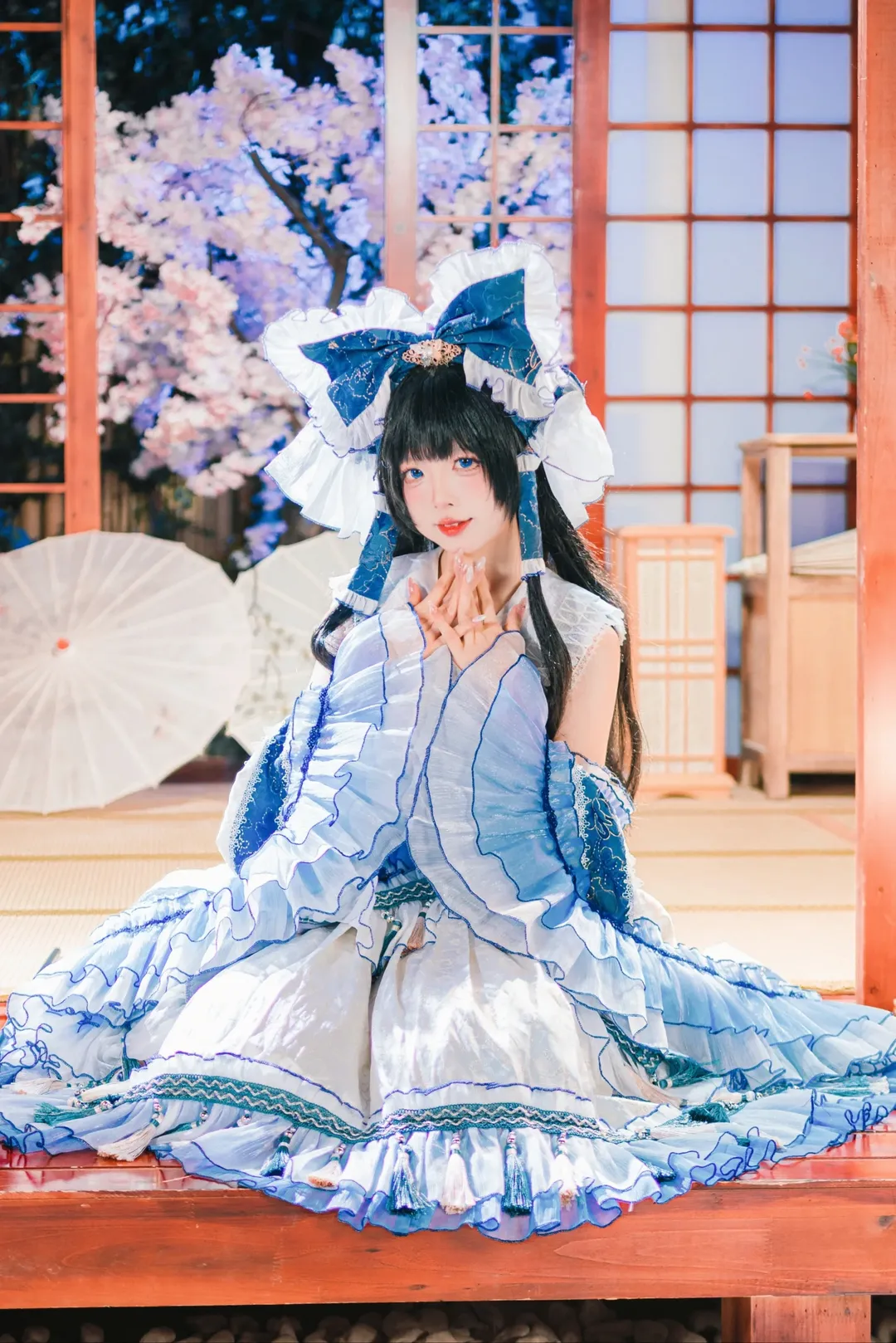 东方Project, 和风摄影, 二次元cosplay, 灵梦cos, 室内写真 - 第17张