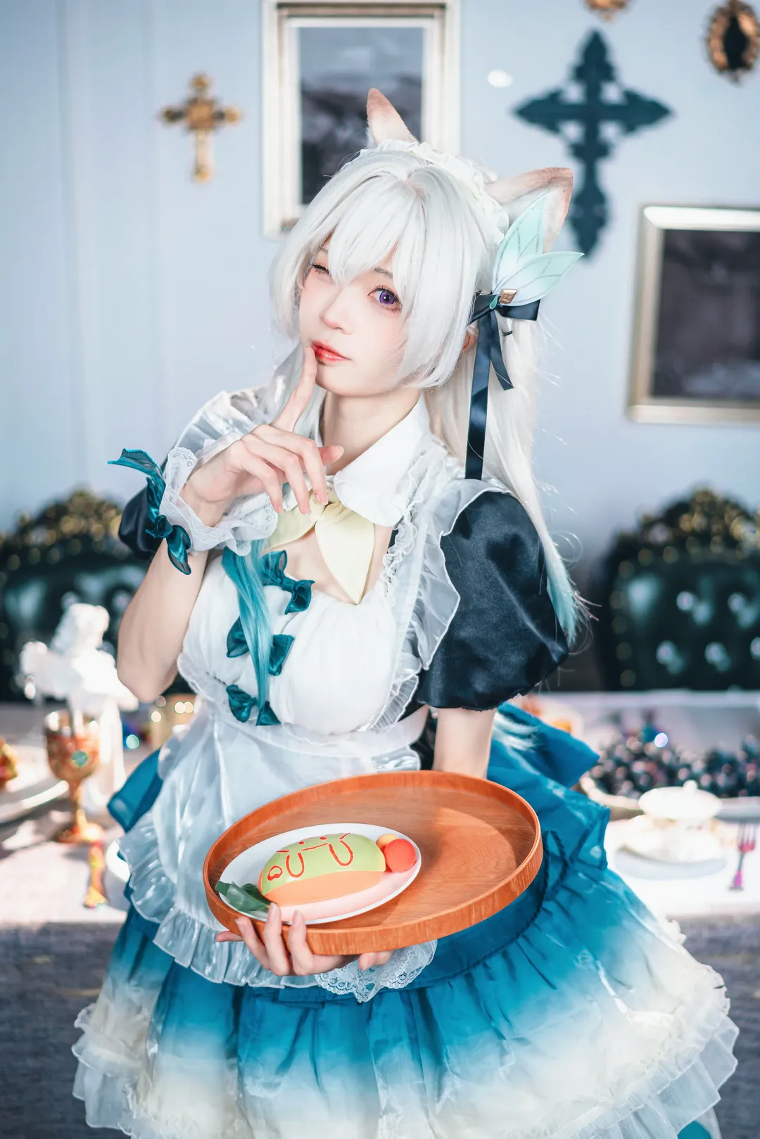 Cosplay, 二次元, 崩坏：星穹铁道, 流萤cos, 少女