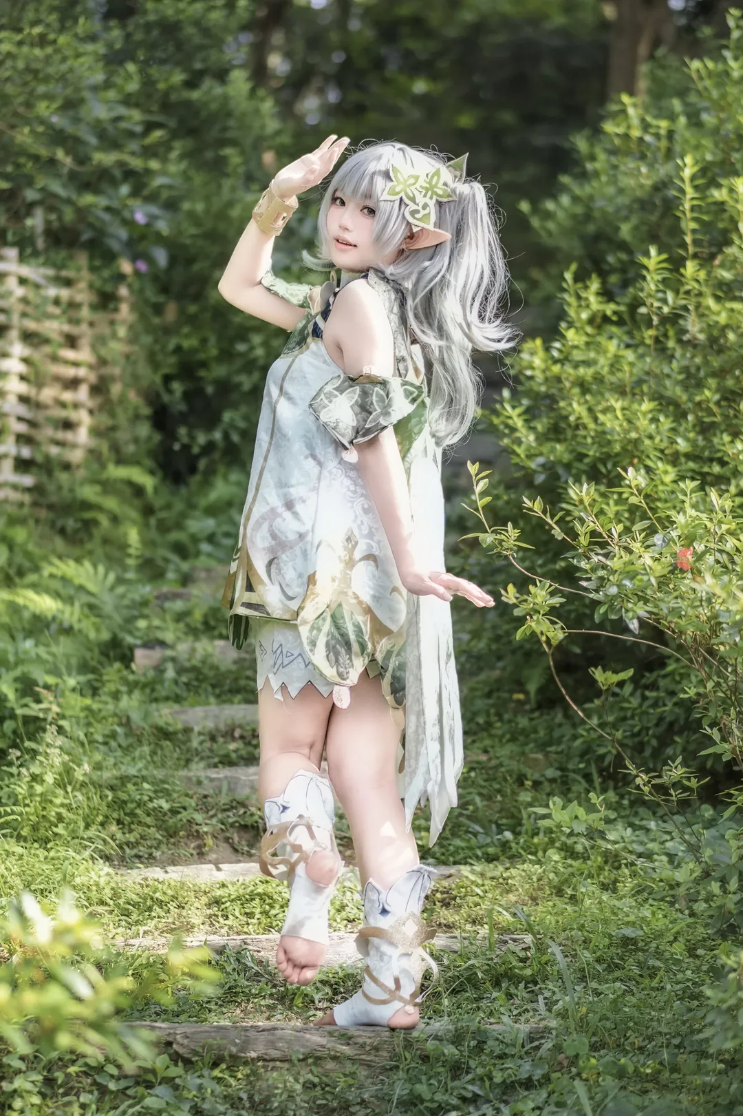 二次元, 原神, 纳西妲cos, cosplay摄影, 森林精灵 - 第1张