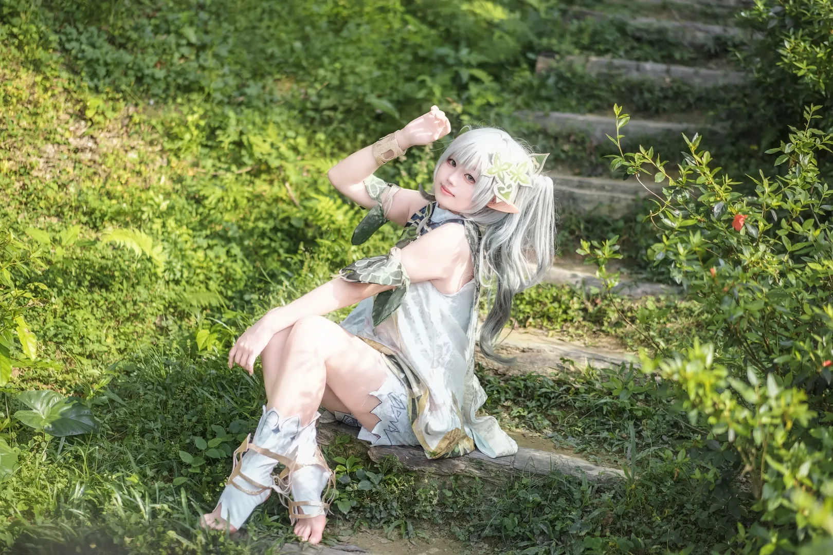二次元, 原神, 纳西妲cos, cosplay摄影, 森林精灵 - 第2张