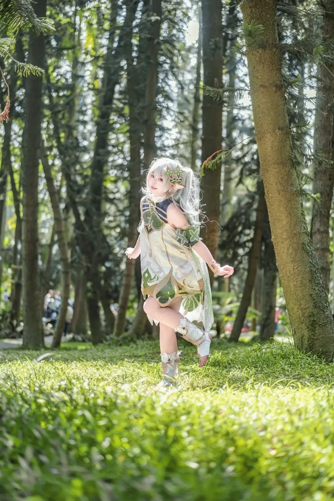 二次元, 原神, 纳西妲cos, cosplay摄影, 森林精灵 - 第3张